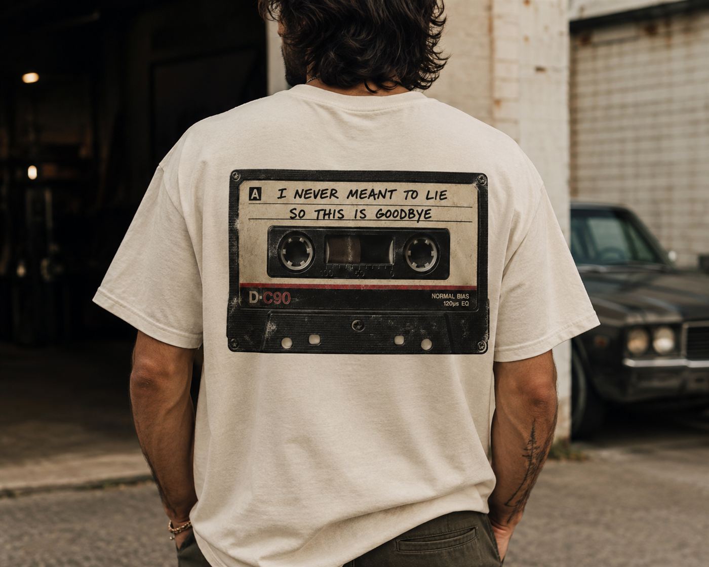 Cassette tape tee