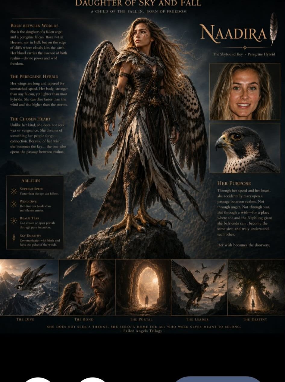 Naadira, the Falcon Hybrid
